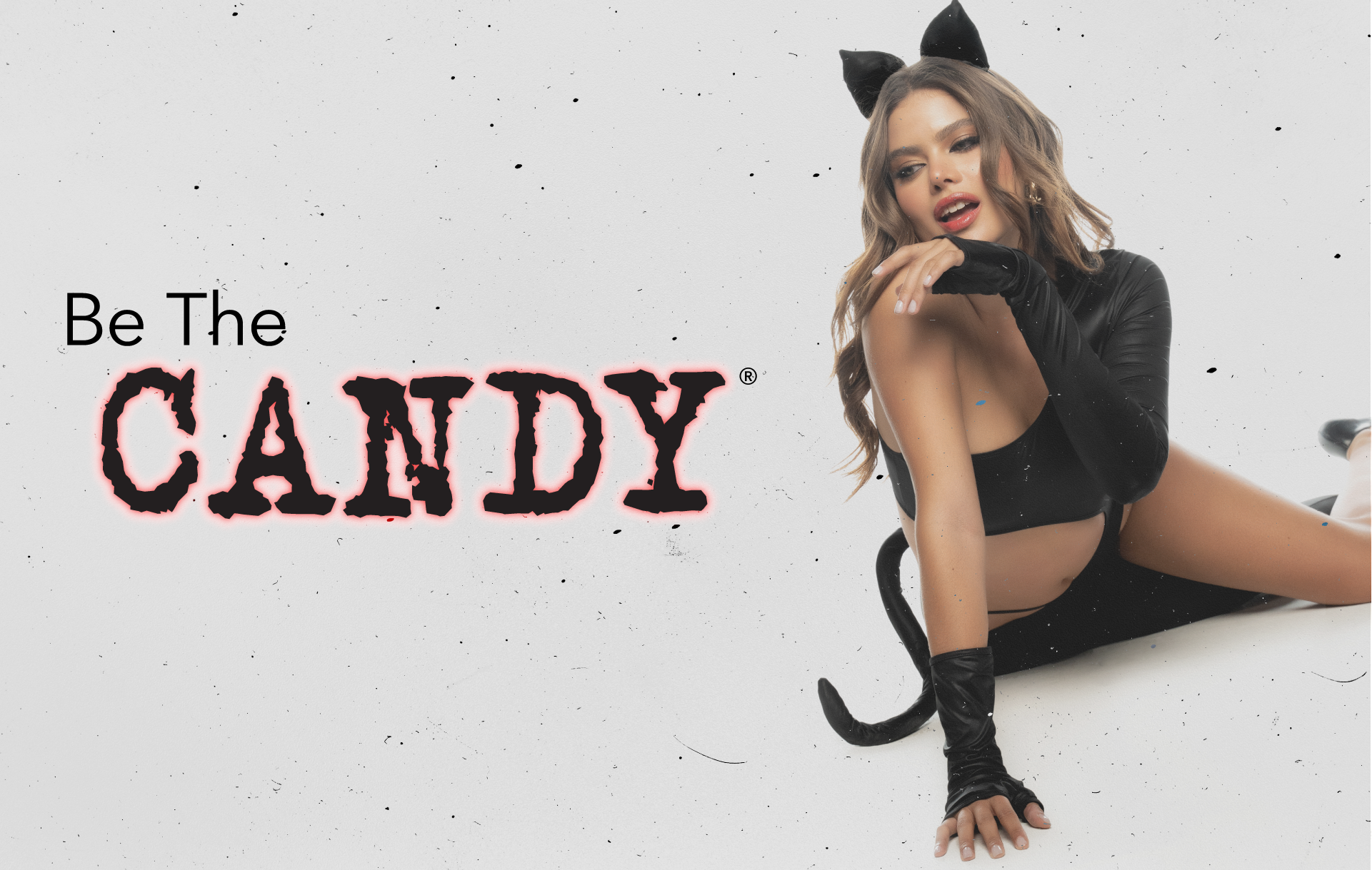 Be The Candy, women in black cat costume